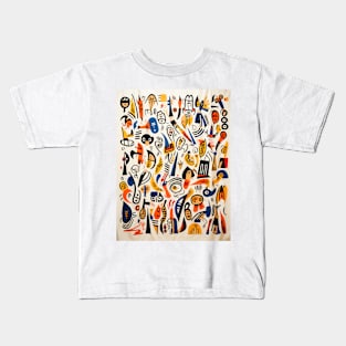 Abstract Fantasy Graffiti Kids T-Shirt